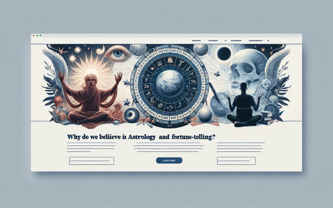 Pourquoi croyons-nous à l&rsquo;astrologie et la voyance ? analyse psychologique